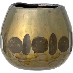 Ivalo Kerzenhalter für Teelichter 8,5 cm goldfarben