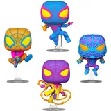 Funko Pop! Marvel Miles Morales Suits (4PK) EXM BKLT (fk9)