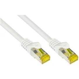 Good Connections Good Connections® RJ45 Patchkabel - Cat7 Rohkabel und Rastnasenschutz (RNS®), S/FTP, PiMF, 500MHz, 10Gbit/s, auf RJ45, 50 m