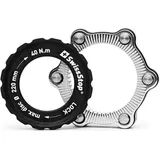Swissstop Centerlock auf 6-Loch Silber Modell 2024