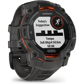 Garmin Instinct 3 Solar 50 mm Schwarz / Kohle