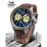 Vostok Europe Space Race Chrono - Braun/Blau