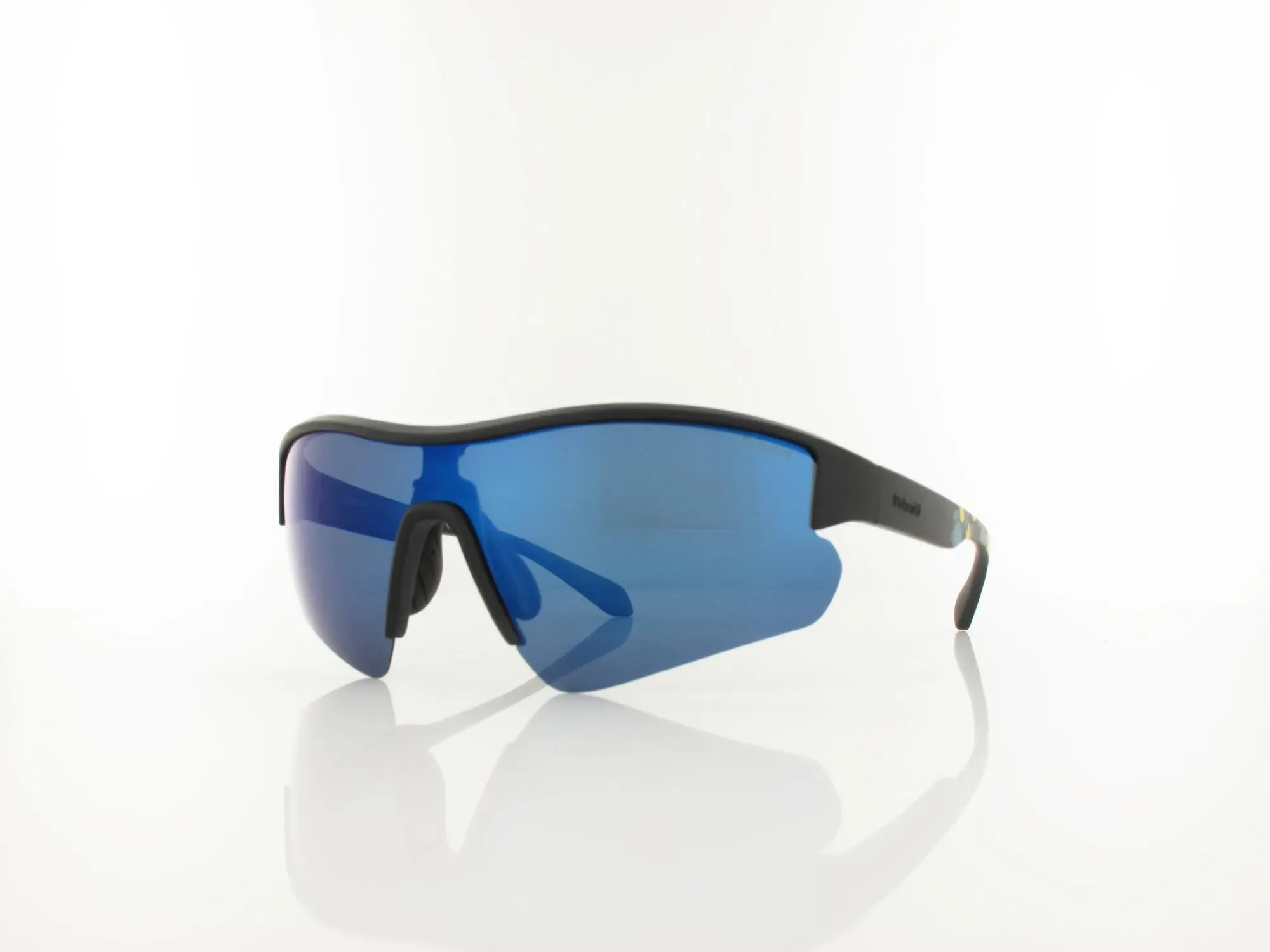 Polaroid PLD 7061/CI/S 003/5X 99 matte black / blue mirror polarized