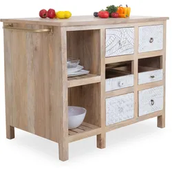 Kücheninsel SANSIBAR AMRUM - beige