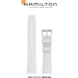 Hamilton - Seaview Band-set Kautschuk-weiss-18/16 H691.374.101 - weiß