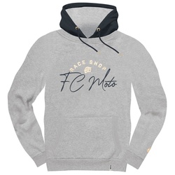 FC-Moto FCM-Sign Damen Hoodie, grau, Größe XS S