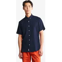 Timberland Mill River Kurzarmhemd - Dark Sapphire 3XL