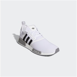 adidas NMD_r1 Primeblue Sneaker, Cloud White/Core Black/Grey, 36 2/3 EU
