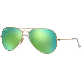 Ray-Ban Aviator Gradient RB3025 001/51 58-14 polished gold/light brown