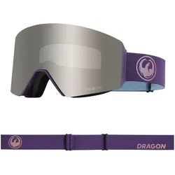 RVX MAG OTG Unisex Skibrille - Deep Plum/LL Silver Ionized & LL Violet EINHEITSGRÖSSE