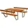 kaiserkraft Wega 177 x 185 x 76 cm Teak