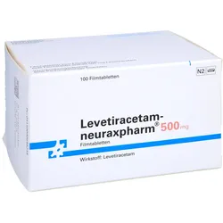 LEVETIRACETAM-neuraxpharm 500 mg Filmtabletten 100 St
