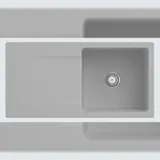 Villeroy & Boch Siluet 1000x510mm steam + Handbetätigung