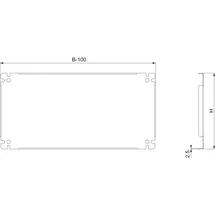 Schneider Electric NSYSDCR300 Montageschiene Stahl 1St.