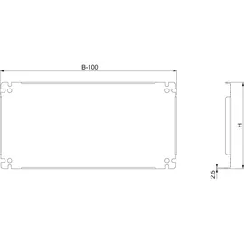Schneider Electric NSYSDCR300 Montageschiene Stahl 1St.