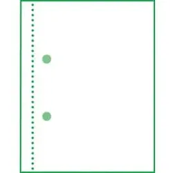 SIGEL Kurzmitteilung 21x10cm 2x40BL SD008 SD 1/3 A4q