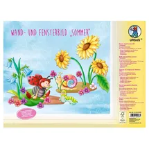 Ursus Wand und Fensterbild Sommer 5 St. mehrfarbig