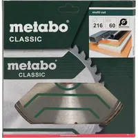 Metabo Kreissägeblatt multi cut classic 216 mm 1 St.