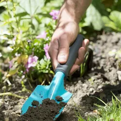 GARDENA Classic Handschaufel, 8 cm - Ergonomisch, langlebig, ideal zum Pflanzen und Umpflanzen