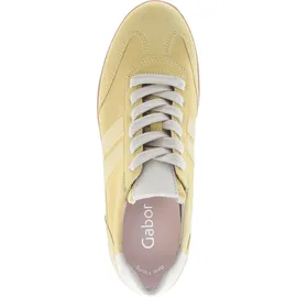 Gabor Damen Plateau-Sneaker Gelb 37,5