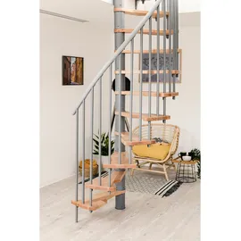 Minka Spindeltreppe Metallica Smart 38 305,5 cm Holz/PVC/Stahl