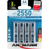 Ansmann NiMH Akku Mignon AA 2400 mAh 4 St.