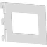 diy element-system gmbh Bücherbügel weißalu.B.143mm T.118mm