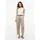 Tommy Hilfiger T-Shirt GOLD BUTTON HENLEY TOP mit kurzer Knopfleiste beige XL (46)