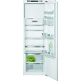 Siemens KI82LADE0 iQ500 Einbau Kühlschrank mit Gefrierfach / E / 177 kWh/Jahr / 285 l Kühlteil 34 l Gefrierteil / hyperFresh Plus / softClossing Türe / LED-Innenbeleuchtung / Flachscharnier, Weiß