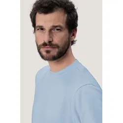 HAKRO Sweatshirt 475 Mikralinar® - eisblau - L
