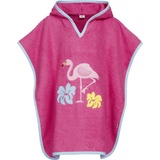Playshoes Frottee-Poncho Flamingo Pink