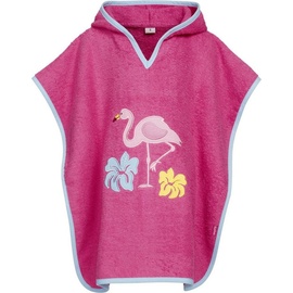 Playshoes Frottee-Poncho Flamingo Pink