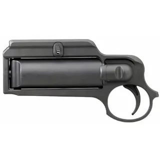 Umarex T4E Home Defense HDR 50 Launcher für Walther Pfefferkartuschen, Schwarz, CO2, 101 Gramm, 0.5 Caliber, Metallrahmen, Legierter Stahllauf, Pfefferkartuschen-Launcher