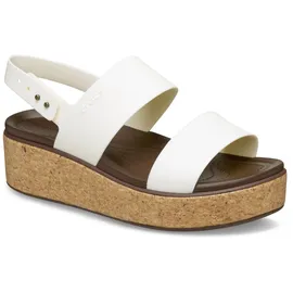 Crocs Brooklyn Cork Low Wedge Chalk 42