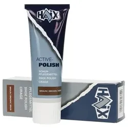 Schuhcreme braun, Tube 75ml
