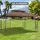Outsunny Ersatzdach Pavillondach 3 x 4 m Braun