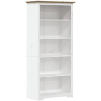 vidaXL Bücherregal BODO 80 x 38 x 180 cm Braun