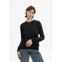 Mela Feinstrick Cardigan NAMEEN Schwarz L