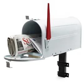 Wiltec US Mailbox weiß