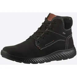 Stiefelette JOMOS, Herren, Gr. 40, schwarz, Nubukleder, Leder, Leder, sportlich, Schuhe