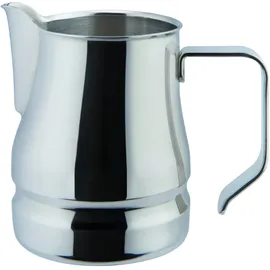 ILSA Évolution-Milchkännchen für Cappuccino und Latte Art, Edelstahl 18/10, 6 Tassen, Fassungsvermögen 50 cl