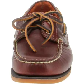 Timberland Classic Boat 2 Eye Brown 7.5 Wide Fit