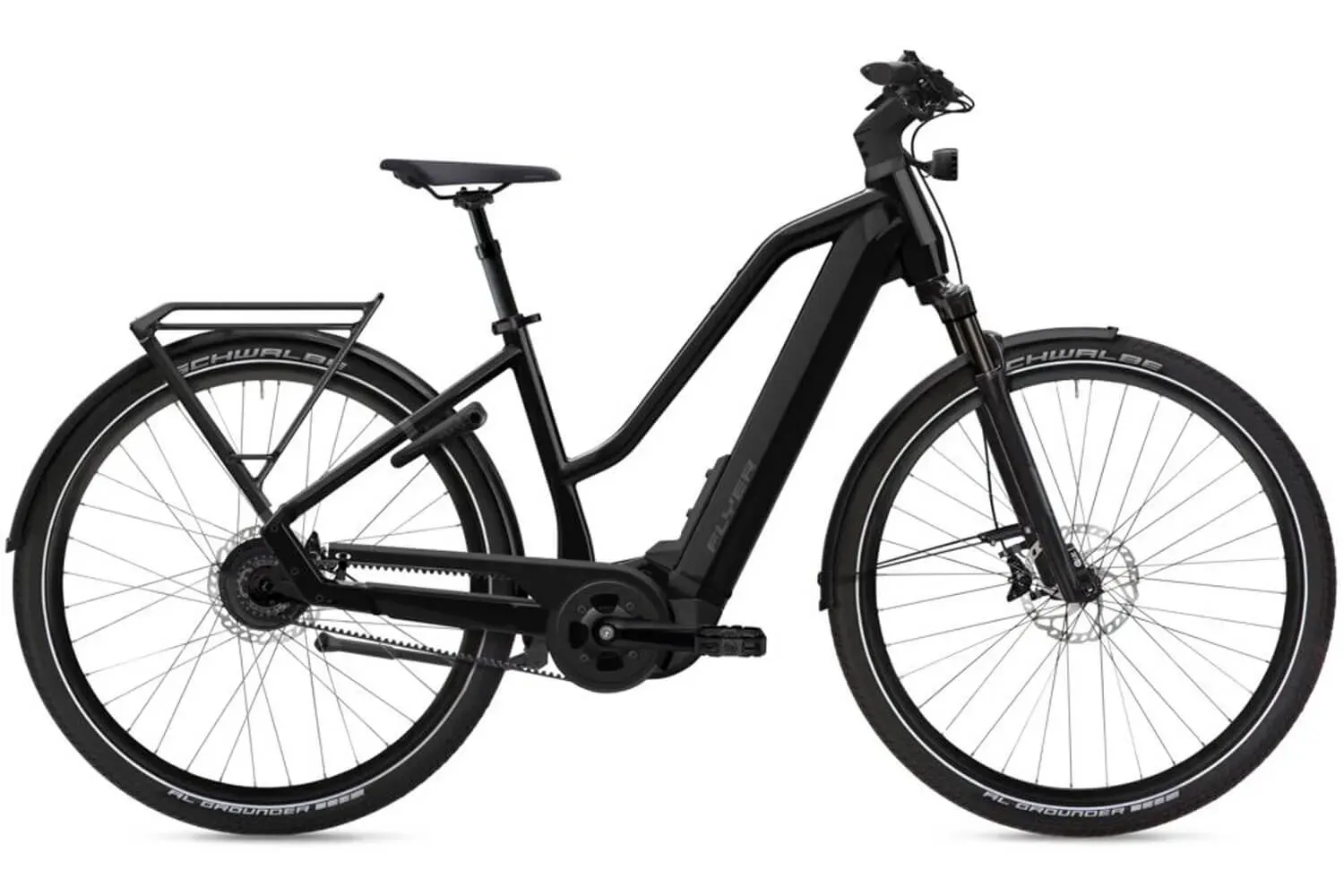 Flyer Upstreet 7.23 Mixed 630 Wh - Pearl Black Gloss - 43cm | 29
