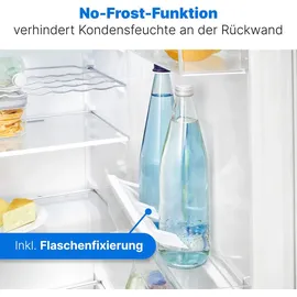 Bomann VS 7345 Kühlschrank (322 l, 1720 mm hoch, Weiß)
