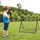 Homcom Fußballtor Schwarz 96 x 80 cm