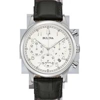BULOVA 96B354 Herrenchronograph - Schwarz/Silber