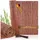 BooGardi Sichtschutzmatte 180 x 300 cm Braun Holz 2 St.
