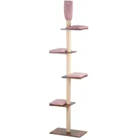 Silvio Design Katzenbaum Lexie 60 x 36 x 260 cm rosa