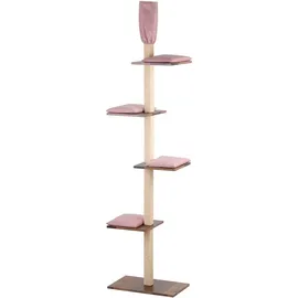 Silvio Design Katzenbaum Lexie 60 x 36 x 260 cm rosa