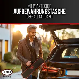 Heyner Wagenheber Stahl schwarz 2t